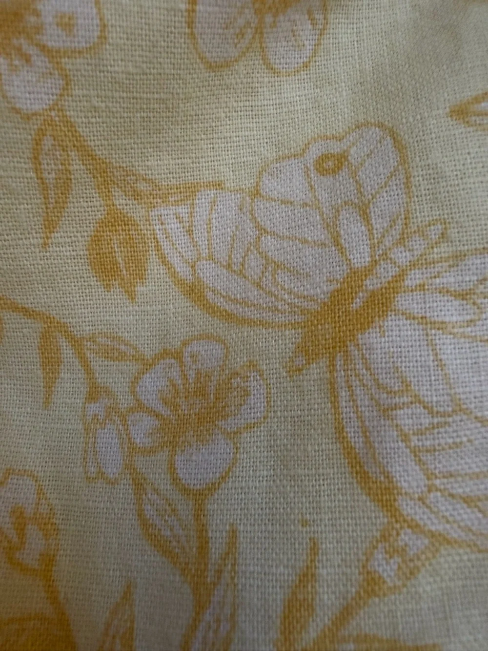 GAP Toddler Soft Pale Yellow Floral Apron‎ Dress, Size 3 Years, MSRP $40